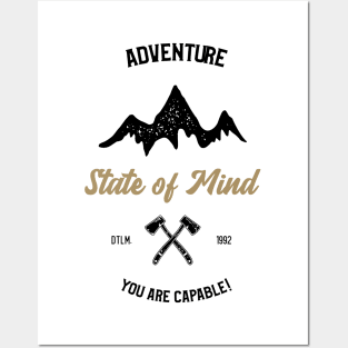 Adventure State of Mind Posters and Art